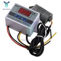 자동 온도 조절기 AC220V DC 12V 24V 10A 디지털 습도 컨트롤러 습도계 제어 스위치 0 ~ 99% RH w/습도 센서 XH-W3005 W3005, CHINA, DC 24V