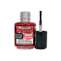 CAIG LABORATORIES DeoxIT D100L-2DB 브러시 어플리케이터 접촉 클리너 그 이상 7 4mL 1팩