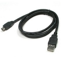 USB 미니 케이블 5핀 1M 미니B형 usb선 usb멀티탭 네트워크용품 usb단자 hdmi케이블 컴퓨터용품 usb연장케, 8개