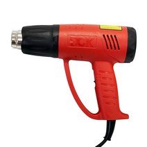 DCK 소형열풍기 KQB2000 히팅건 공업용 HEAT GUN 가정용 드라이기 온도 풍량 조절