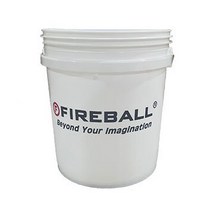 파이어볼 세차버킷 18L 세차물통 색상선택, 화이트