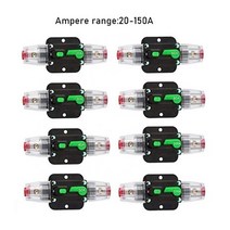 Rv 캐러밴 캠핑카 카라반12V-36V DC 20A 30A 40A 50A 60A 자동차 트럭 오디오 수정 스테레오 앰프 회로 차, 07 120a