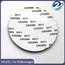 외제차 로고 폭스 바겐 자동차 휠 센터 허브 캡 림 스티커 4 피스/로트 56mm 60mm 65mm 70mm 75mm 90mm 120mm 블랙 엠블럼, [06] 90mm, 06 90mm