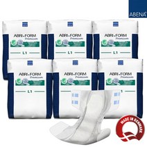 아베나 테이프형 겉기저귀 성인용기저귀 중형 대형 순면감촉 샘방지 빠른파워흡수, 10매x6팩 - 1박스