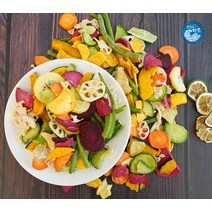 동결건조 야채칩 야채 과일 믹스칩 11가지 웰빙간식 주전부리 간식칩, 1개, 100g