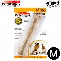 펫스테이지 도그 리얼우드 우드스틱 (M) (218) (강아지 장난감)강아지 개껌 강아지껌 애완간식 애견용품, 본상품