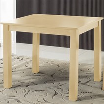 해피데이 원목 2인 식탁, 원색