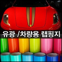 자동차 랩핑지 유광 랩핑지 보호필름 ppf필름 카스킨, 8006유광레드