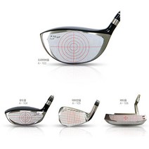 바로스포츠 골프클럽 타점마크 임팩트 체크 스티커 아이언용 우드용 퍼터용 드라이버용, 바로골프타점마크우드용