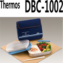 써모스 스테인레스 일반도시락 DBC-1002, 1개