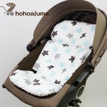 호호아줌마 극세사 유모차시트, 민트스타