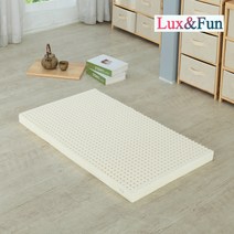 럭스앤펀 천연 라텍스 절방석M (50X100X5cm) 라텍스절방석5cm