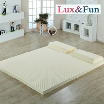 럭스앤펀 고밀도95K 싱글(S)5cm 천연라텍스매트리스 라텍스매트리스