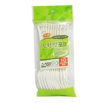 롯데이라이프 친환경 포크, 10개입, 1개