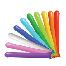 피플스파티 응원도구 국산 원형막대풍선 10쌍, 블루