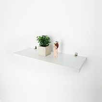 코팅 벽선반 DIY, 화이트