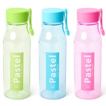 파스텔 물병 워터보틀 450ml, 연두
