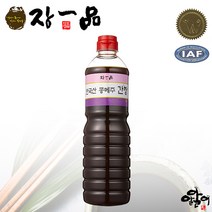 [(주)알알이푸드] 전통 장일품 100%국산콩 콩메주 간장+사은품, 0.9L, 1개, 1개