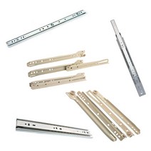 철부자 서랍레일 백색레일 2단레일 3단레일 광폭레일, 백색레일(쓰리상) 250mm (4개 1조)