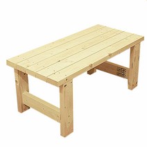 아이베란다 베란다 평상벤치 원목, 390mm(폭) x 1500mm(길이) x 330mm