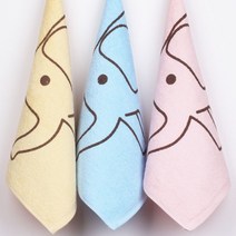 오름바름 코끼리나염 어린이집 고리 수건 1+1 핸드타월, 랜덤, 2매
