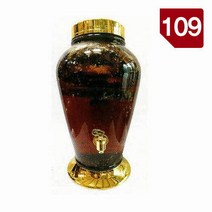 용천자연유리 담금주병 수동109호 밸브, 5.5L, 1개