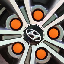 데코인 휠너트커버 휠악세사리 휠캡 휠커버 휠튜닝, 핑크