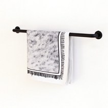 데일리 수건걸이(블랙) - 2size, 소, 없음