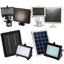 E.T.Shop 태양광투광등모음 태양광정원등 태양열충전 LED 잔디등 인테리어조명, S-BF태양광 10W 투광등(센서감지)