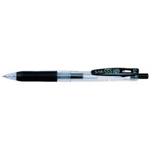 제브라 사라사클립펜/0.4mm/흑 청 적/JJS15-BK, 1개, S510183(적)
