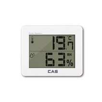 카스(CAS) 디지털 온습도계 T003, 화이트