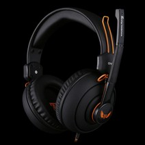 OVANN X7 헤드셋 게이밍 게임용헤드셋 PC용, black(블랙)