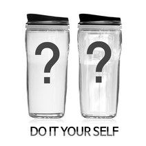 커스텀 텀블러 주문제작 문구 이니셜 사진 셀프디자인, 2.사진및문구형 텀블러제작_투명, 500ml