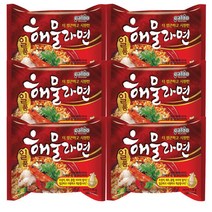 팔도 일품 해물라면 120g, 6개