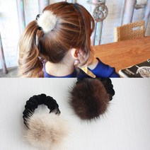 레인걸 A-2101 겨울느낌 밍크머리끈