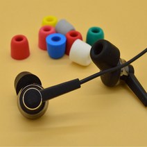 미스터홈 이어폰캡 메모리폼팁, 3mm소, 블랙
