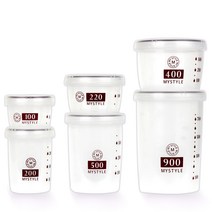 마이스타일 퍼펙트 양념통 (1호~6호), 500ml, 퍼펙트양념통(4호)
