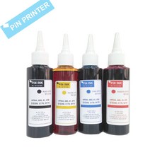 HP 삼성 캐논 LG 소형 프린터 복합기 리필잉크, 5. 4색SET, 1개