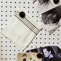 송월타올 화이트 때수건 때밀이, 흰색, 5개