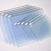 해피세일 국산 고주파지퍼백10장 칼라 슬라이드지퍼백, 01_(25YG)반투명-28x21(10장)