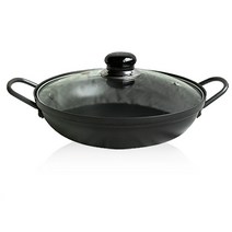 국산 경질 전골 냄비, 국산영업용복전골높은냄비(20cm/뚜껑O)