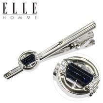 [ELLE HOMME] 엘르옴므 넥타이핀-블루골드캡슐