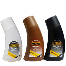 말표 액체구두약 60ml 1개 ( 무색 흑색 갈색 )