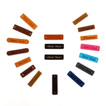 나은몰 Handmade 가죽 라벨 뜨개질 부자재, J, 1개