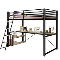 [15조한정 추가할인+원목발판증정] 에보니아 토리노 철재/철제 벙커침대 싱글 세트형 옵션2 매트선택(그린폼매트 구매시 포켓매트업그레이드), 세트형_블랙_독립스프링10T매트