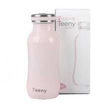 제이앤에스 보온보냉슬림, 핑크, 350ml