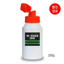원더잉크 캐논 PG64 CL74 PIXMA E560 E569 무한리필잉크, 07 캐논 소형프린터잉크 빨강200g, 1개