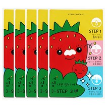 토니모리 집 나간 딸기 씨 3 STEP 코 팩, 1개입, 5개