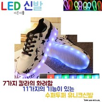 Swagstar 2017 충전식 LED 신발 - 샤이니