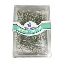 NEW CROWN 시침핀 실크핀 볼칼라핀 진주핀 진주시침핀 칼라핀 (small case), 볼백색핀, 1개